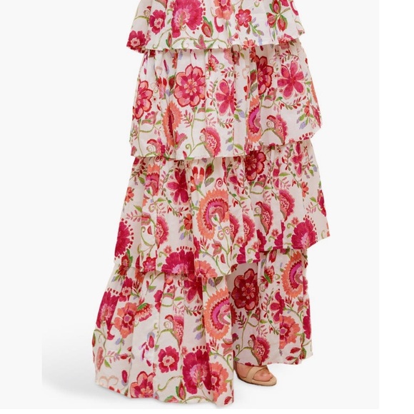 + FLYING TOMATO + Floral Print Halter Neck Maxi Dress - Picture 6 of 7